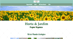 Desktop Screenshot of hortaejardim.com.br